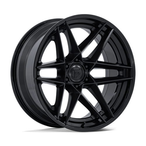 Fuel Off-Road Aluminum Wheels 20X10 Flight FC408 Matte Black W/ Gloss Black Lip