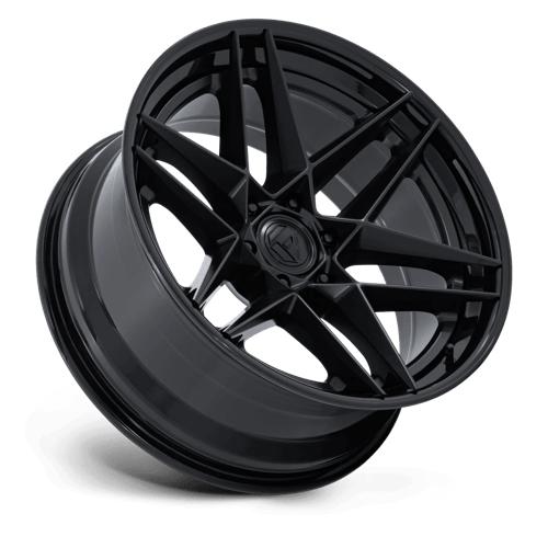 Fuel Off-Road Aluminum Wheels 20X9 Flight FC408 Matte Black W/ Gloss Black Lip