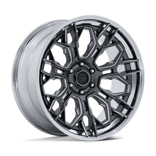 Fuel Off-Road Aluminum Wheels 20X10 Hive FC409 Gloss Gunmetal W/ Chrome Lip