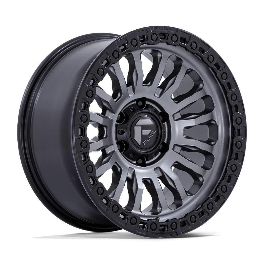 Fuel Off-Road D857 18X9 Matte Gunmetal W/ Matte Black Lip 8x180 +1mm