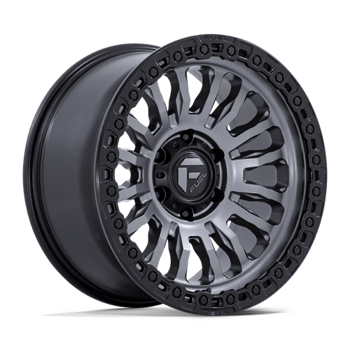 Fuel Off-Road Aluminum Wheels 17X8.5 Rincon FC857 Matte Gunmetal W/ Matte Black Lip