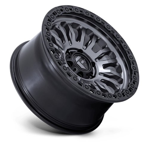 Fuel Off-Road D857 18X9 Matte Gunmetal W/ Matte Black Lip 8x170 -12mm
