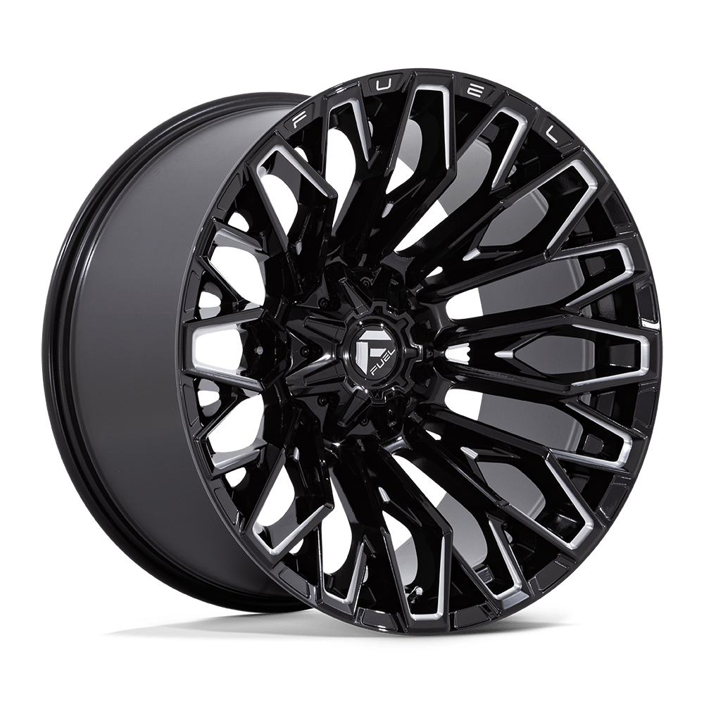 Fuel Off-Road D865 22X12 Gloss Black Milled 5x139.7/150 -44mm