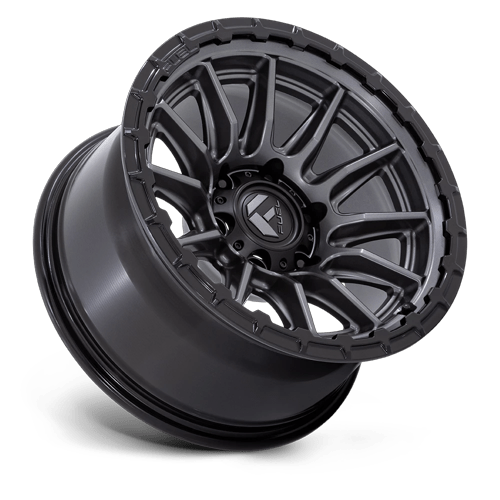 Fuel Off-Road D866 17X8.5 Matte Gunmetal W/ Gloss Black Lip 6x135 +25mm
