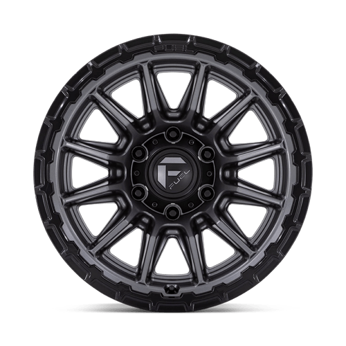 Fuel Off-Road D866 17X8.5 Matte Gunmetal W/ Gloss Black Lip 5x114.3 +25mm