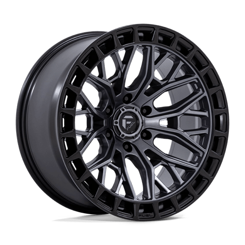 Fuel Off-Road Aluminum Wheels 17X9 Sigma FC869 Matte Gunmetal W/ Matte Black Lip