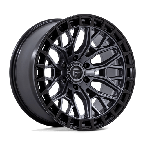 Fuel Off-Road Aluminum Wheels 20X10 Sigma FC869 Matte Gunmetal W/ Matte Black Lip