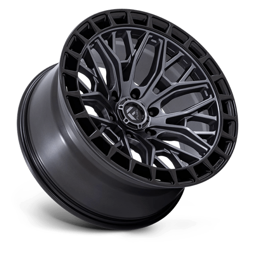 Fuel Off-Road D869 20X9 Matte Gunmetal W/ Matte Black Lip 5x127 +1mm