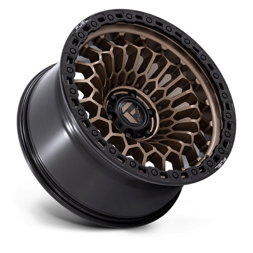 Fuel Off-Road D870 20X9 Matte Bronze W/ Matte Black Lip 6x135 +1mm
