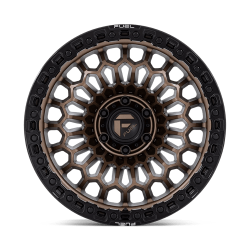 Fuel Off-Road D870 20X9 Matte Bronze W/ Matte Black Lip 6x135 +1mm