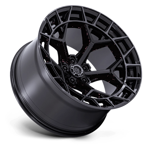 Fuel Off-Road Aluminum Wheels 22X12 Charger FC873 Gloss Black W/ Brushed Dark Tint