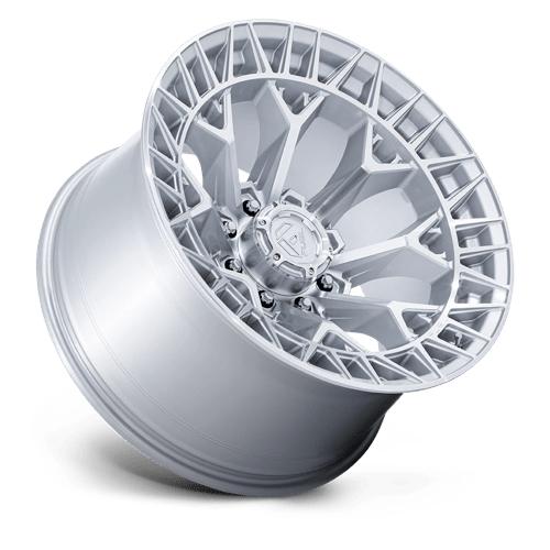 Fuel Off-Road Aluminum Wheels 20X10 Charger FC873 Gloss Silver W/ Machined Face
