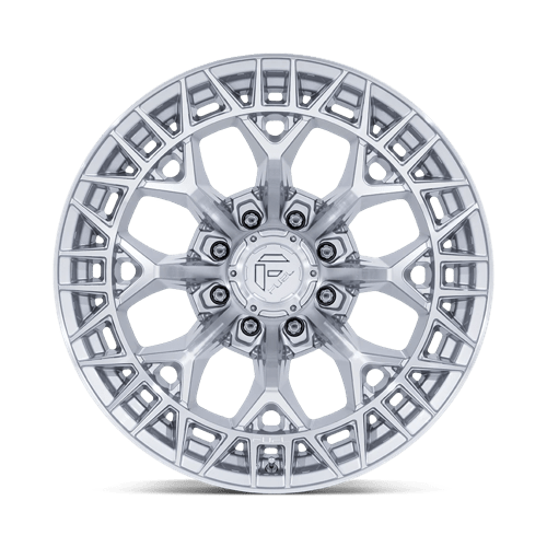 Fuel Off-Road Aluminum Wheels 20X9 Charger FC873 Gloss Silver W/ Machined Face
