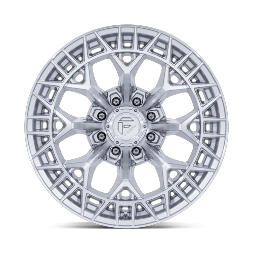Fuel Off-Road D873 22X12 Gloss Silver W/ Machined Face 8x180 -44mm