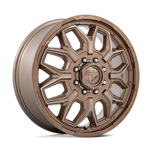 Fuel Off-Road Aluminum Wheels 22X8.25 Flux Dually D876 Platinum Bronze