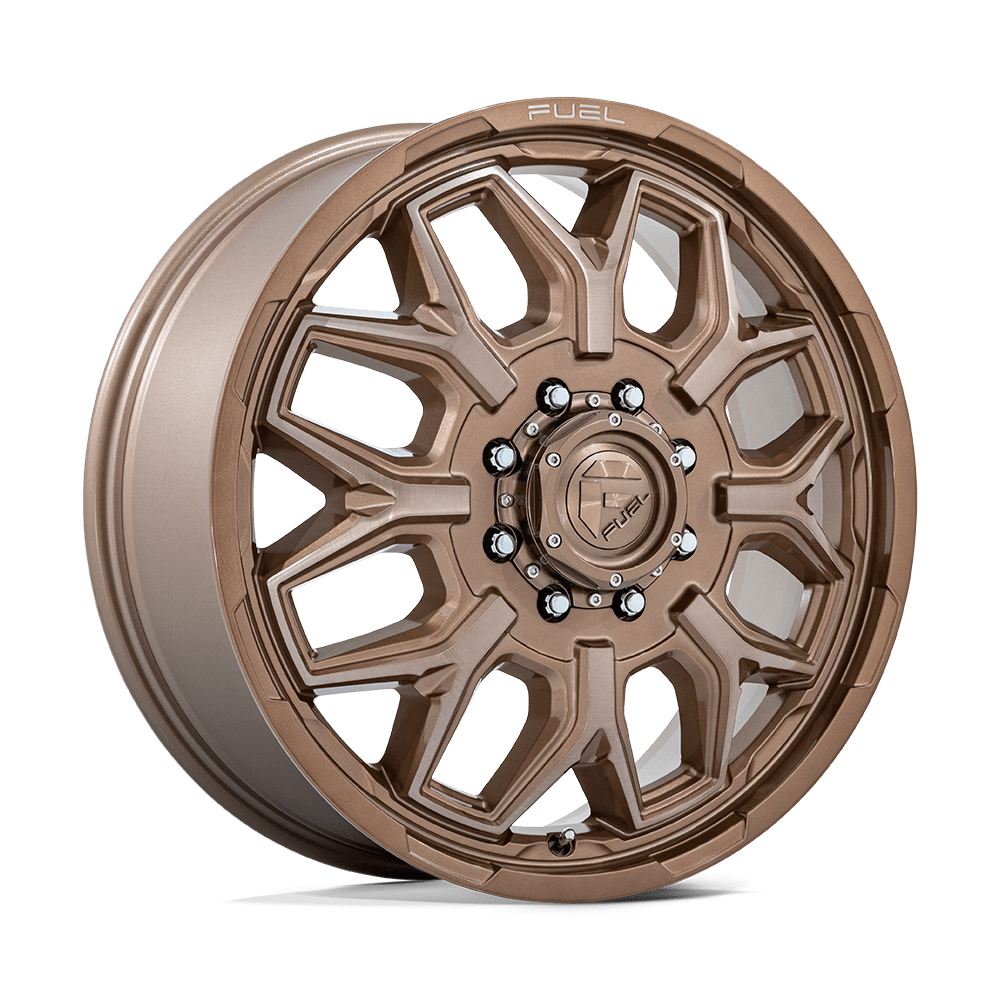 Fuel Off-Road Aluminum Wheels 22X8.25 Flux Dually D876 Platinum Bronze