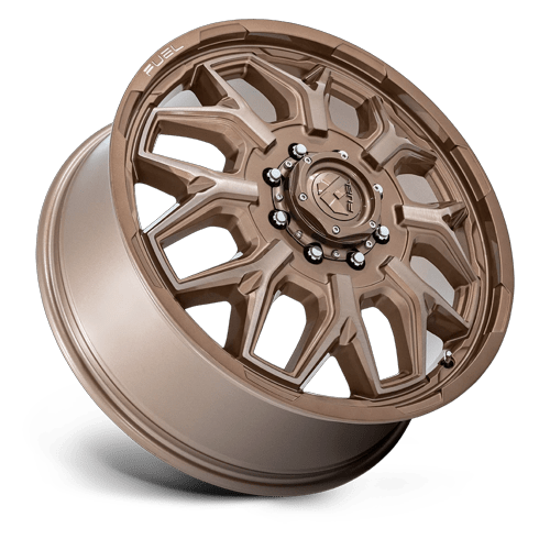 Fuel Off-Road Aluminum Wheels 22X8.25 Flux Dually D876 Platinum Bronze