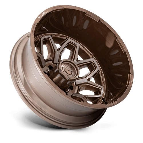Fuel Off-Road Aluminum Wheels 20X8.25 Flux Dually D876 Platinum Bronze