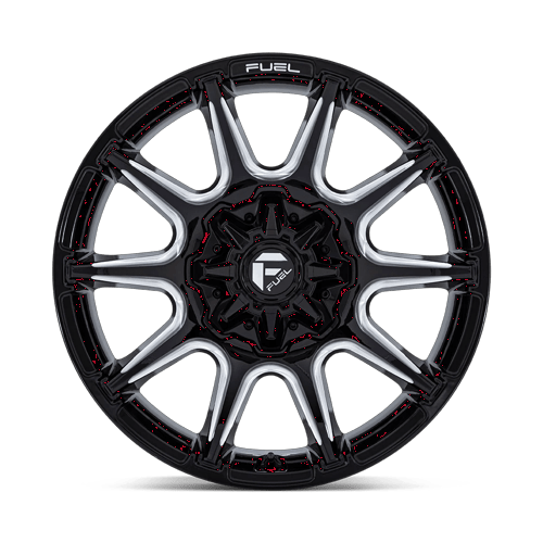 Fuel Off-Road D880 22X10 Gloss Black Milled 5x127/5.5 +10mm