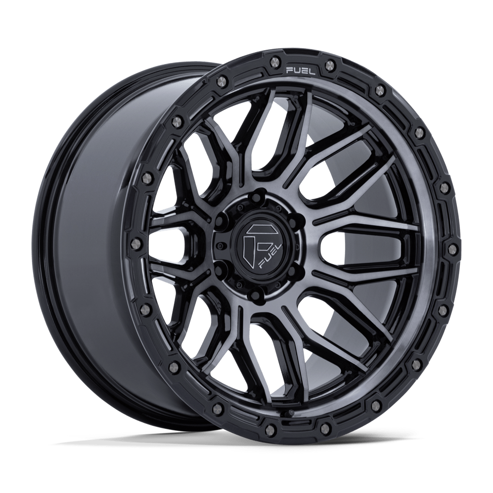 Fuel Off-Road D881 20X9 Gloss Black Machined W/ Gray Tint 8x165.1 +20mm