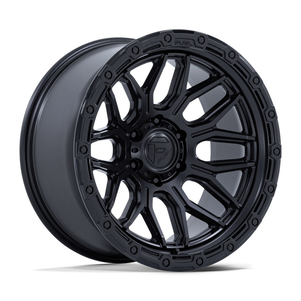 Fuel Off-Road D881 20X10 Matte Black W/ Gloss Black Lip 8x180 -18mm