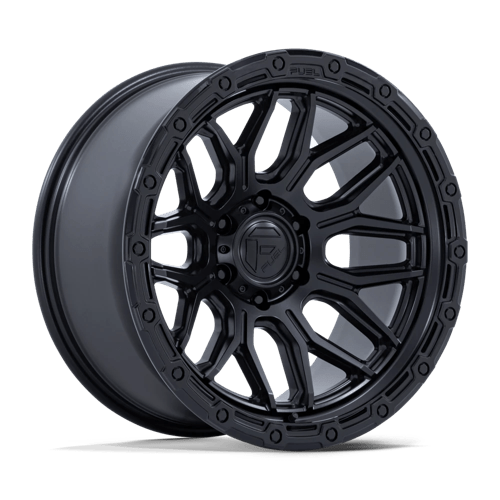 Fuel Off-Road Aluminum Wheels 18X9 Surge FC881 Matte Black W/ Gloss Black Lip