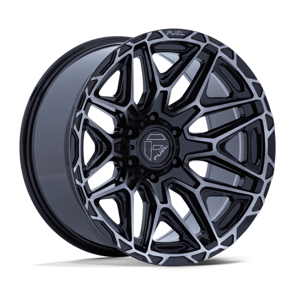 Fuel Off-Road D885 20X10 Gloss Black W/ Machined Dark Tint Face 8x180 -18mm
