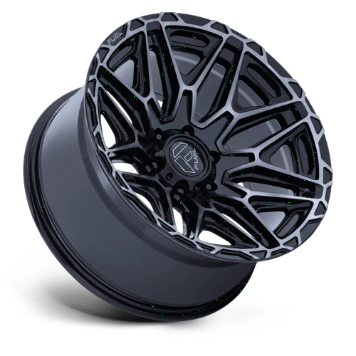Fuel Off-Road D885 20X10 Gloss Black W/ Machined Dark Tint Face 8x180 -18mm