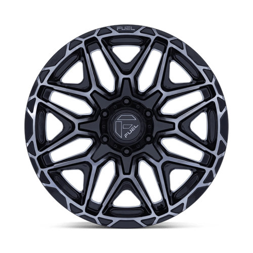 Fuel Off-Road D885 20X10 Gloss Black W/ Machined Dark Tint Face 8x180 -18mm