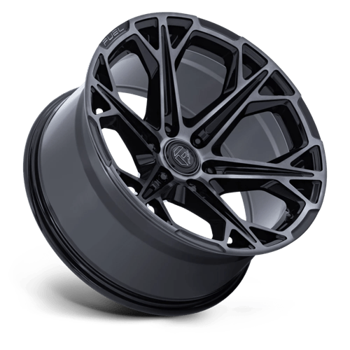 Fuel Off-Road D886 20X9 Gloss Black Dark Tinted Clear 6x139.7 +20mm