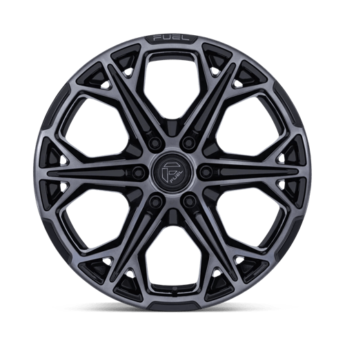 Fuel Off-Road Aluminum Wheels 20X10 Hammerhead FC886 Gloss Black Dark Tinted Clear