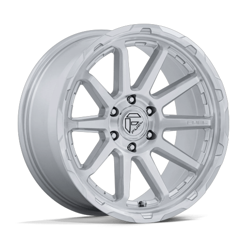 Fuel Off-Road Aluminum Wheels 17X9 Circuit FC887 Gloss Silver W/ Machined Face
