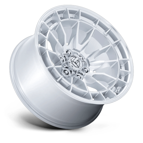Fuel Off-Road D888 17X8.5 Hyper Silver W/ Machined Face 6x135 +25mm