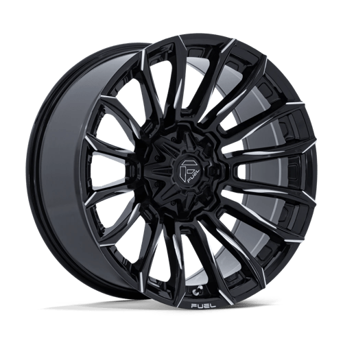 Fuel Off-Road Aluminum Wheels 22X9 Blade FC889 Gloss Black Milled