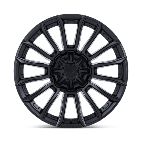 Fuel Off-Road D889 22X9 Matte Black BLANK +20mm