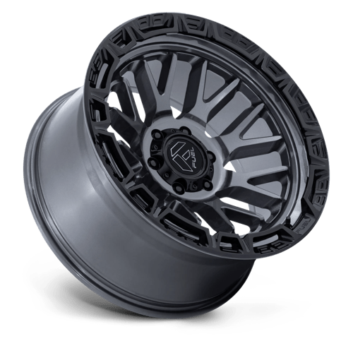 Fuel Off-Road D890 20X9 Gloss Gunmetal W/ Gloss Black Lip 5x127 +1mm