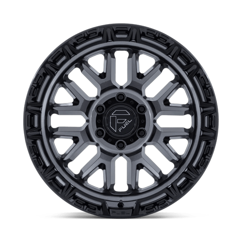 Fuel Off-Road D890 17X9 Gloss Gunmetal W/ Gloss Black Lip 6x135 -12mm