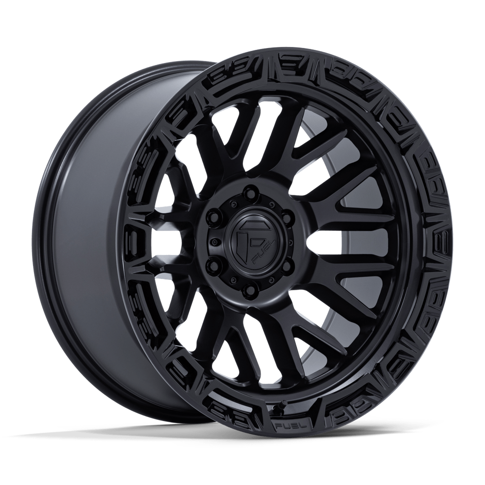 Fuel Off-Road D890 17X9 Matte Black W/ Gloss Black Lip 5x127 +1mm
