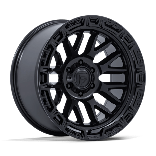 Fuel Off-Road Aluminum Wheels 17X9 Rail FC890 Matte Black W/ Gloss Black Lip