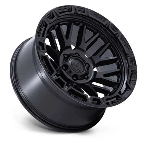 Fuel Off-Road Aluminum Wheels 17X9 Rail FC890 Matte Black W/ Gloss Black Lip