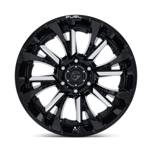 Fuel Off-Road D895 22X10 Gloss Black Milled 5x127 -18mm