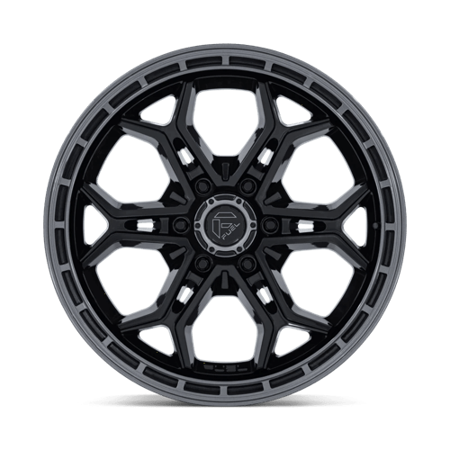 Fuel Off-Road D896 20X9 Gloss Black W/ Gloss Gunmetal Lip 6x139.7 +20mm