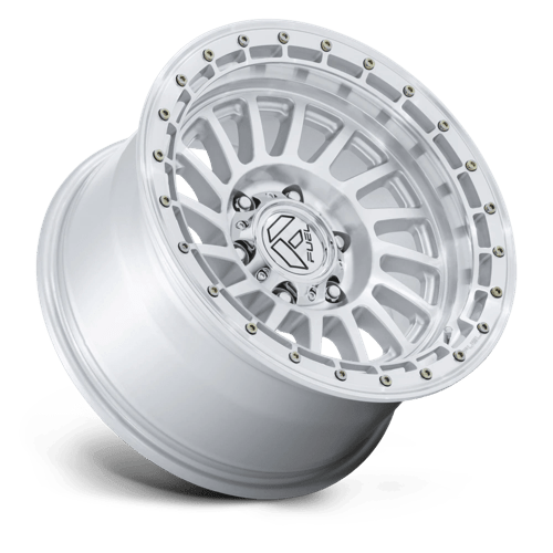 Fuel Off-Road D897 20X9 Gloss Silver W/ Machined Face 5x127 +20mm