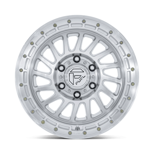 Fuel Off-Road D897 17X9 Gloss Silver W/ Machined Face 6x135 +1mm