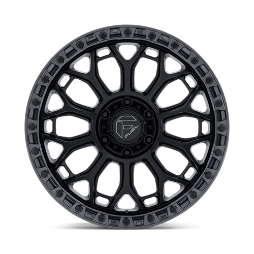 Fuel Off-Road D901 17X8.5 Gloss Black W/ Gloss Gunmetal Lip 5x127 +25mm