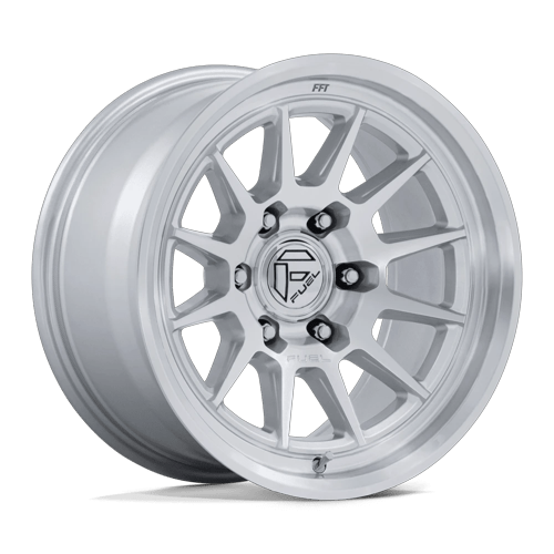 Fuel Off-Road Aluminum Wheels 17X9 Spur FC902 Gloss Silver W/ Machined Face