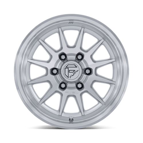 Fuel Off-Road D902 17X9 Gloss Silver W/ Machined Face 6x114.3 -12mm