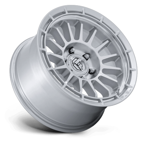 Fuel Off-Road D905 17X8.5 Gloss Silver W/ Machined Face 5x127 +25mm