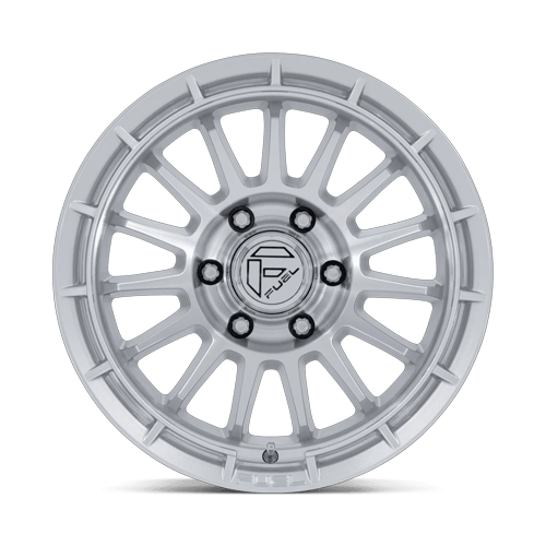 Fuel Off-Road D905 20X9 Gloss Silver W/ Machined Face 6x114.3 +1mm
