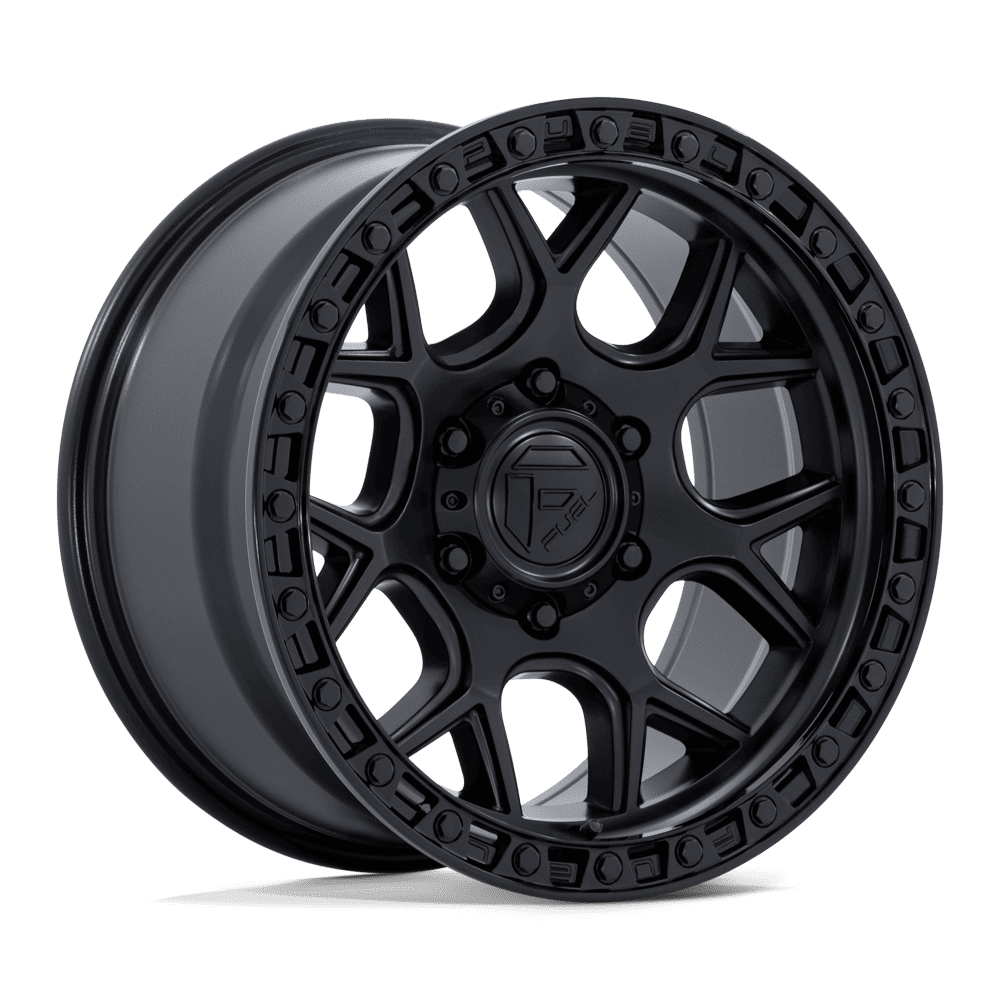 Fuel Off-Road D908 17X9 Matte Black W/ Gloss Black Lip 6x135 -12mm